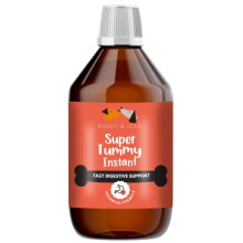 Super Tummy Instant - Dog Diarrhoea Treatment - Fast-Acting Runny Poop Suspension for All Breeds, Sizes and Ages - Syringe Included 250ml
