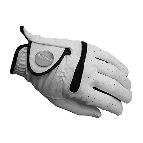 White All-Weather Golf Glove - (Right-Hand, Large) 1