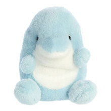 Aurora, 33684, Palm Pals Clicks Dolphin, 5In, Soft Toy, Blue - Plush Soft Toy