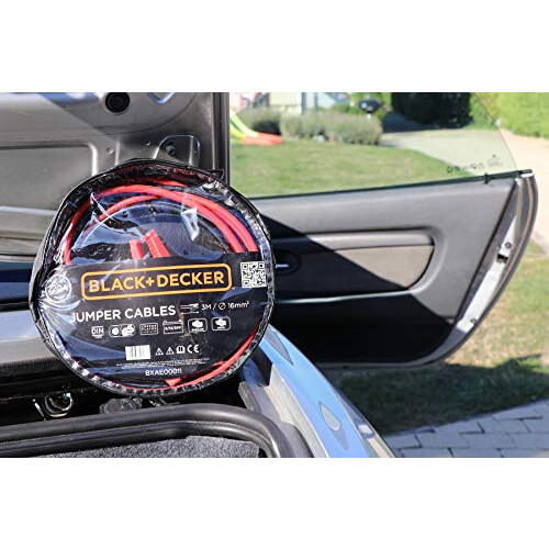 Black + Decker Jumper Cables 16 mm² 3 M 2