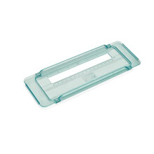 e-mark go ruler, for exact positioning of the e-mark go, e-mark go accessories 250 x 10 x 85 mm