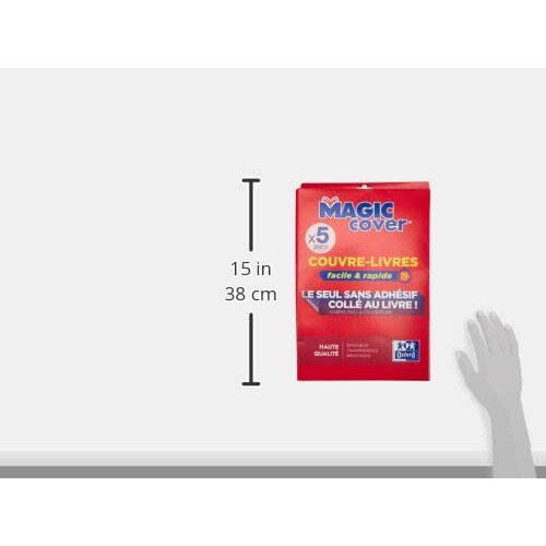 5 Sheets Book Cover Magic Cover A4 PVC Smooth Thickness 9/100 Colourless 2