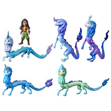 Rodinn bal cek Disney princezn Raya a posledn drak Sisu obsahuje 5 hraciek s drakom a b biku Raya pre deti od 3 rokov.