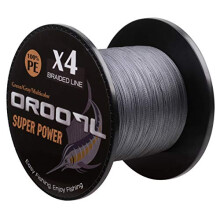 Braided Fishing Line, 10lb-133lb Fishing Line Braid 4-Strand PE Braided Fishing Line Abrasion Resistant Smooth Sensitive Strong Fishing Line for