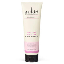 Sensitive Micellar Scalp Mask 200ml - helps soothe and calm a dry scalp and reduces dry flakes - with Argan, Coconut & Avocado Oils; cruelty free &