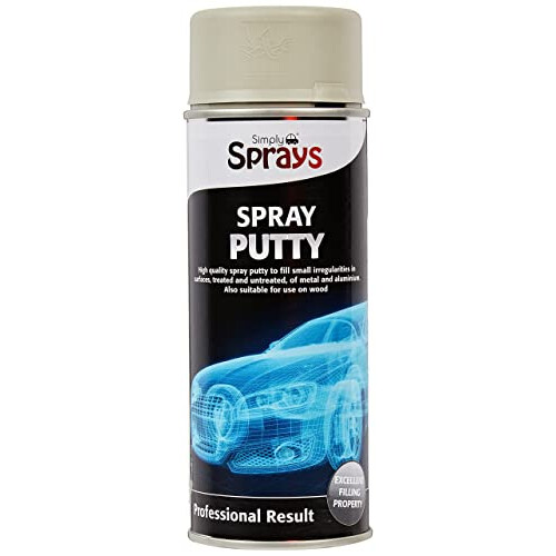 SP-037 Spray Putty 400ml – Fast Drying – Great Adhesion – Corrosion Preventive – Multiple Application