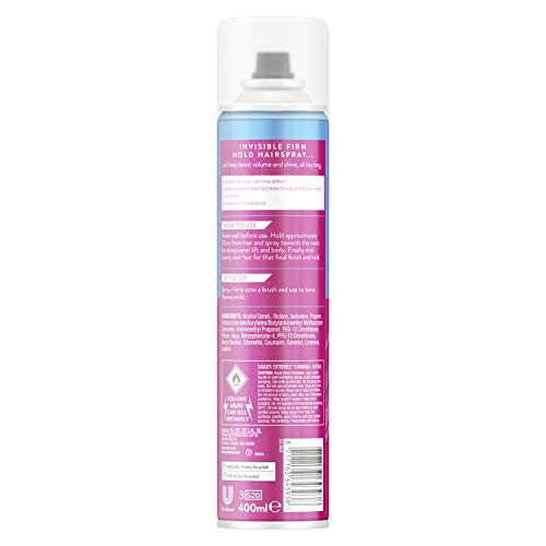 VO5 Firm Hold Hair Spray, 400ml 2
