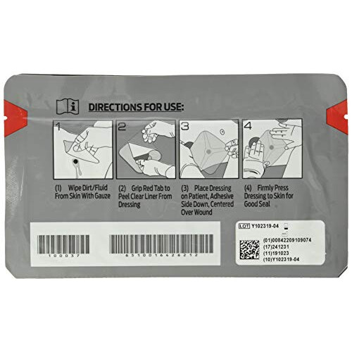 Hyfin Vent Chest Seal, 2 Count 1