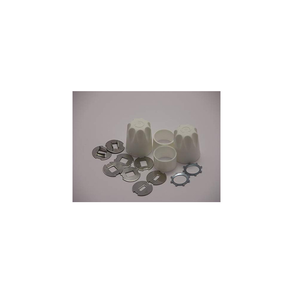 Hold-Fast Radiator Valves Universal Fitting Replacement Safety Radiator Valve Caps/Tops - Domestic
