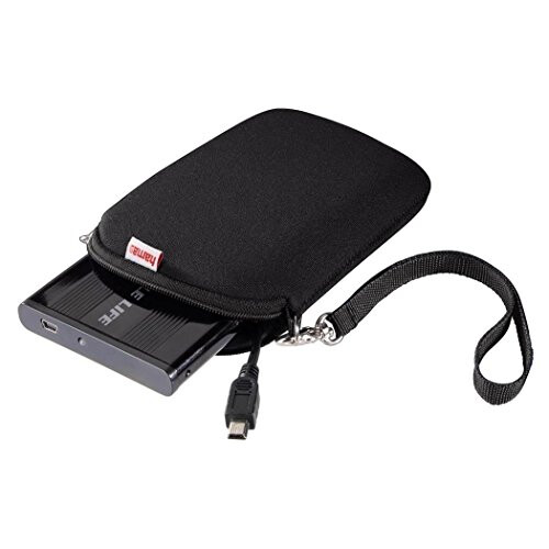 Hama Custodia per disco rigido esterno 2,5" - HAMA - Neoprene - Nero 1