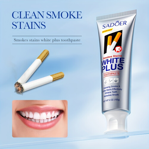 100g Smoke Stains Whitening Toothpaste Foam For Teeth Whitening 2