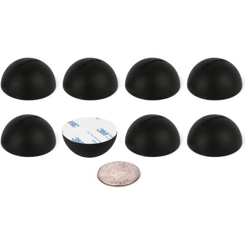 Hudson Hifi 1.25" Hemishpere Bumper 8 Pack