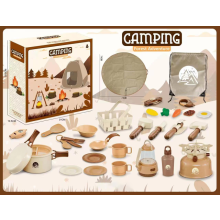 (22pcs) Kids Camping Toys Set with Play Tent Campfire Toys