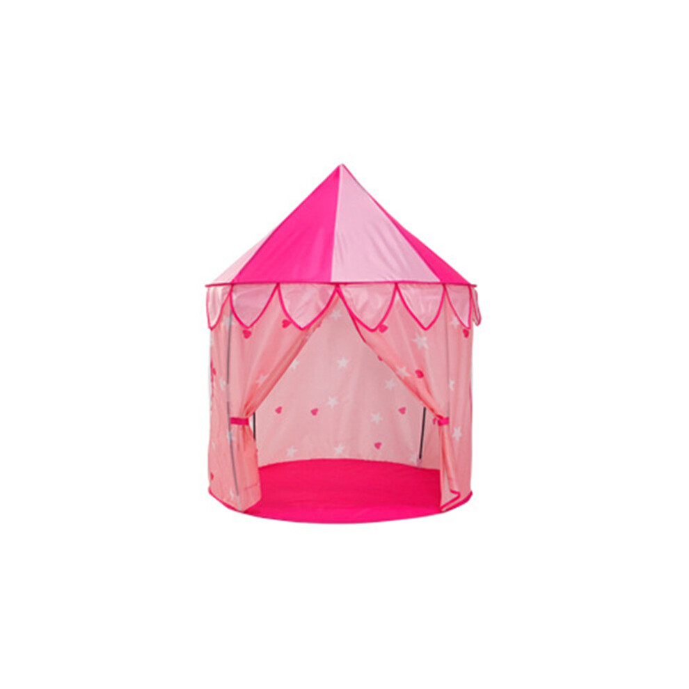 (Clear pink) Children's Tent Portable Foldable Folding Play Tent Baby Play House-image-OPC-PDVY2FN-NEW