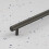 (160mm Handle) Dark Grey Reeded Cabinet T Bar Pull Handles 8