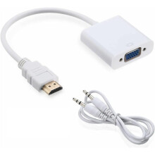 HDMI to VGA Gold Plated HighSpeed 1080P HDMI to VGA adapter Converter