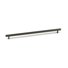 (320mmm Handle) Dark Grey Reeded Cabinet T Bar Pull Handles