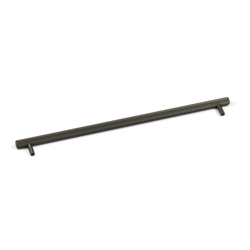 (320mmm Handle) Dark Grey Reeded Cabinet T Bar Pull Handles 2