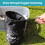 JVL Large Waterproof Peg Bag with Draw String Closure and Hanging Snap Hook 12