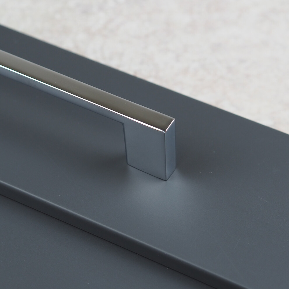 (320Mm Handle) Polished Chrome Cabinet Handles 128Mm 320Mm 5060796709803