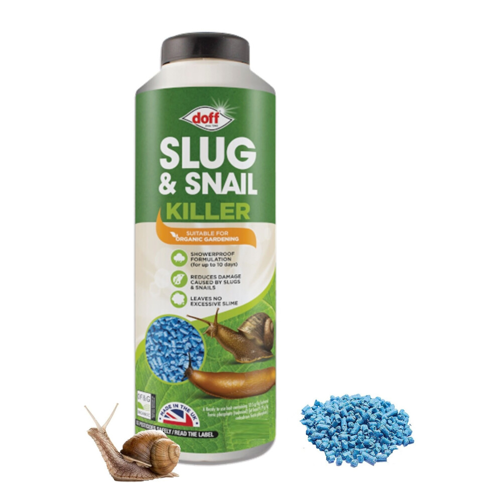 Doff Slug Snail Killer Pellets Organic Slug Snail Control 920g