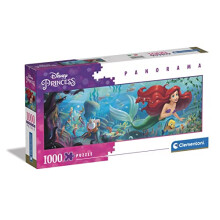 39658 Disney Princess 1000 Pieces, Jigsaw Puzzle for Adults-Made in Italy, Black
