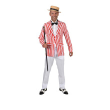 (XXL 50/52" chest ) Edwardian / 20's Striped Blazer , Mary Poppins