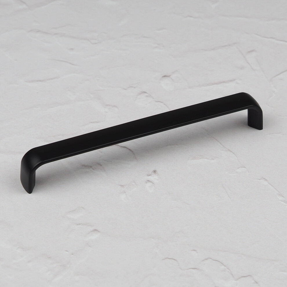 Matt Black Slim Curved D-Bar Handles - Image 2
