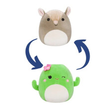 5 Inch Flip-a-Mallows Kellytoy Plush (Maritza and Rahima) Multicolor (SQJW22-5FL-CC-S9)