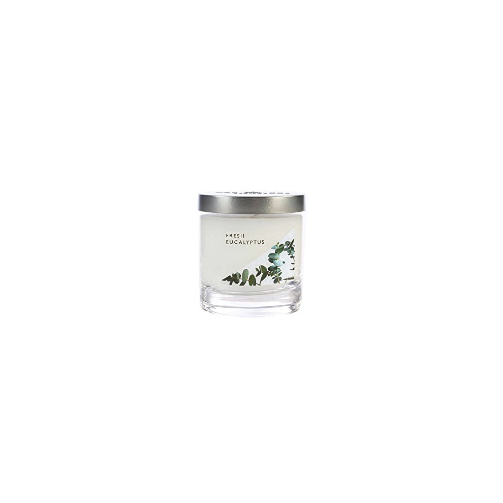 Scented Candle Jar, Fresh Eucalyptus, Burn Time Up to 50 Hours, Multi, One Size