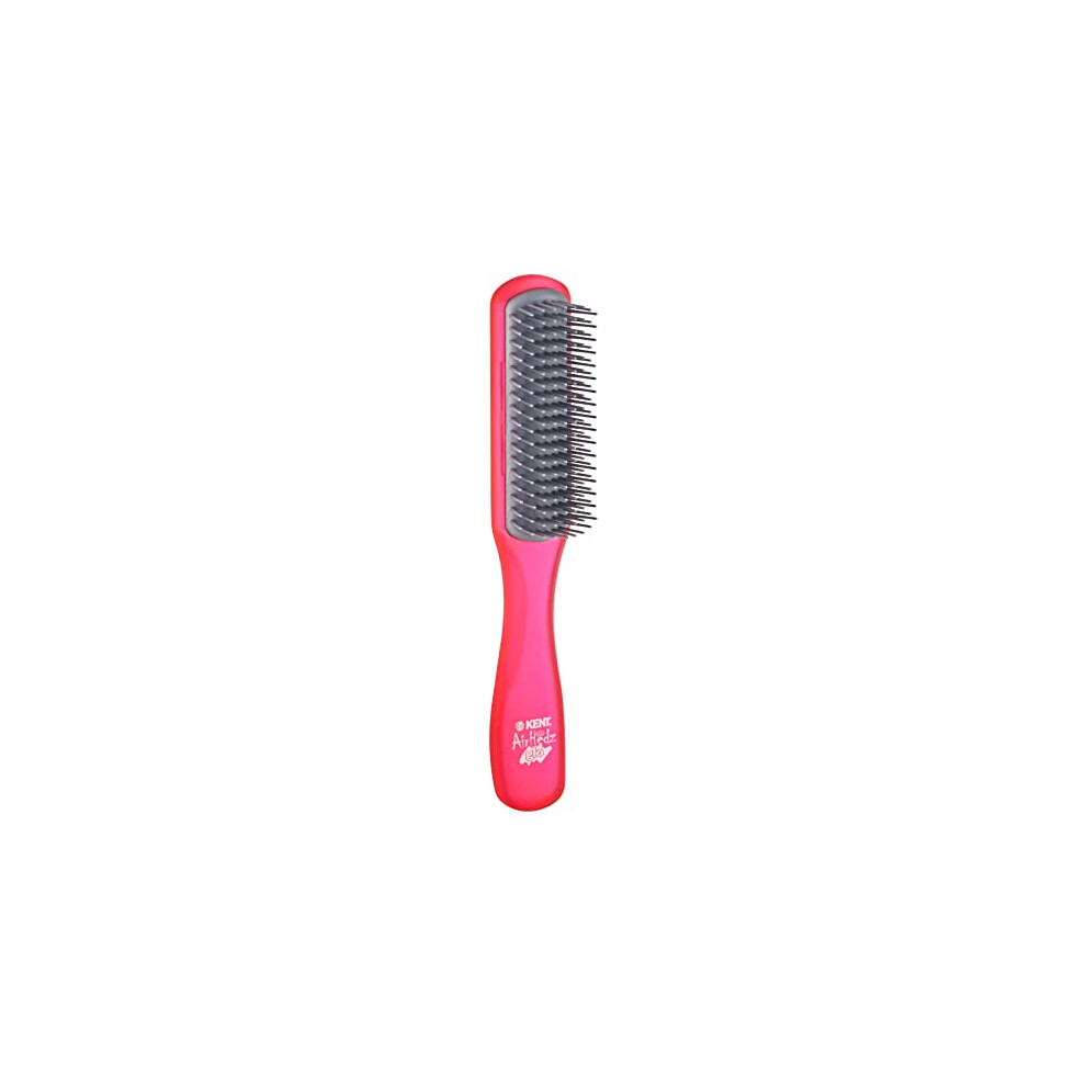 AirHedz Glo Flat 9 Row Brush Strawberry