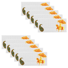 (Dulha Groom) Money Envelopes Wedding Shagun Fancy Indian Colourful Cash Gift Wallet White 10x
