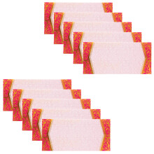 (Light Pink) Money Envelopes Wedding Shagun Gift Voucher Cash Wallets Colourful Golden 10x