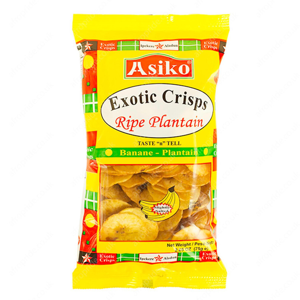 (24) Asiko Exotic Crisps Ripe Plantain