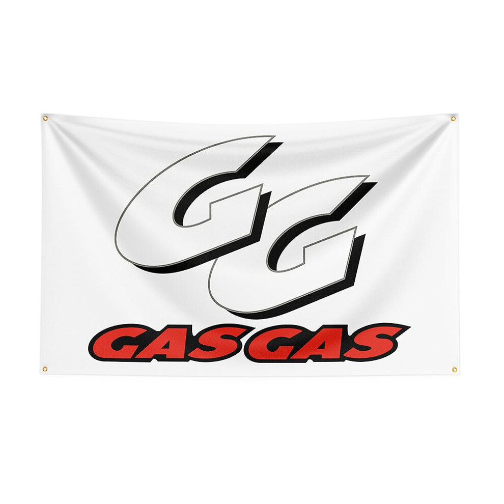 (90 X 150Cm, B) 3X5 Gasgas Flag Polyester Printed Racing Motorcycle Banner For Decor 5413368233976