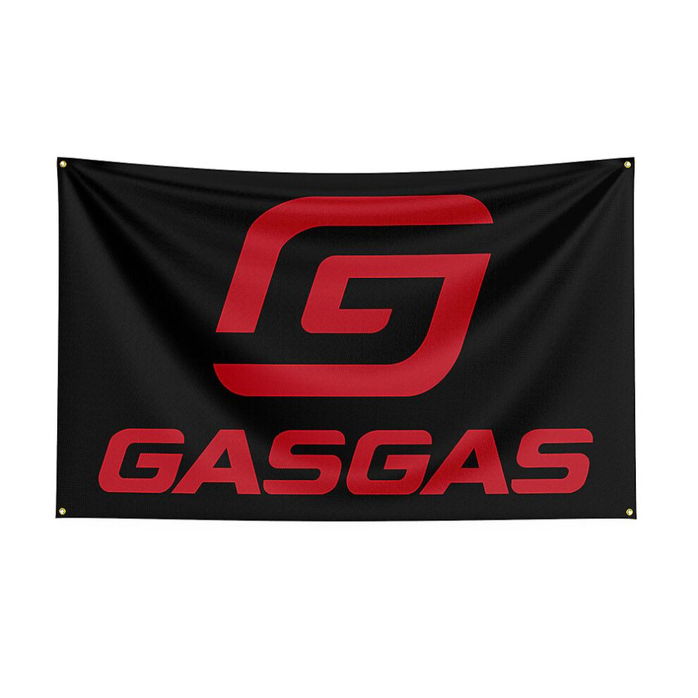 (60 X 90Cm, D) 3X5 Gasgas Flag Polyester Printed Racing Motorcycle Banner For Decor 5413368234027