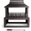 Outdoor Fireplace Fire Pit with Log Weather Resistan 4
