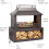 Outdoor Fireplace Fire Pit with Log Weather Resistan 6