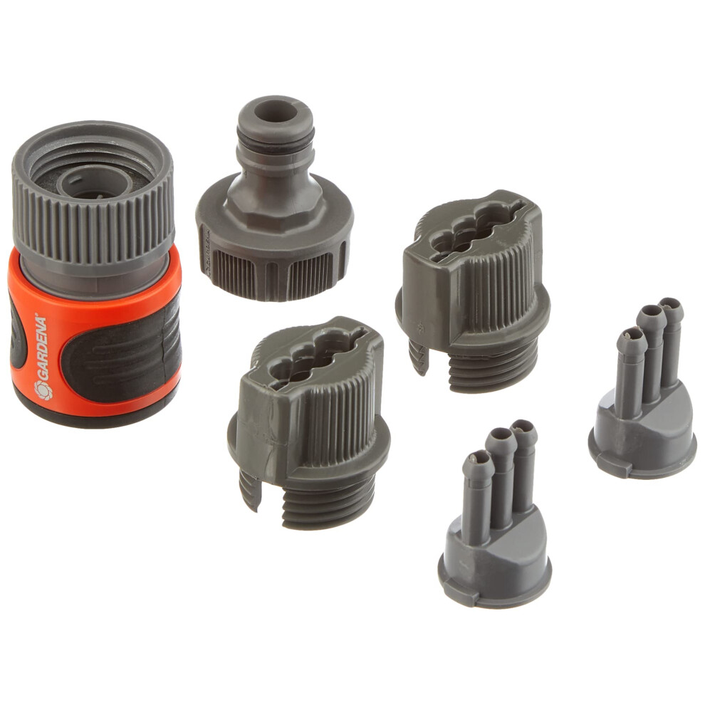 Photos - Hose Connector GARDENA hose-sprinkler connection set: connection fittings for hose sprinkler, span, Accessories to Article (995, 996, 997, 1998, 19 