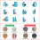 Seyal Findng Nemo A - Z Alphabet Wall Sticker 5