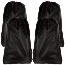 4 Pcs Extra Large Laundry Bags, Foldable Storage Bag with Drawstring Closure, Nylon Washing Bag Fabric Bag for Bathroom, Bedroom or Dormitory and