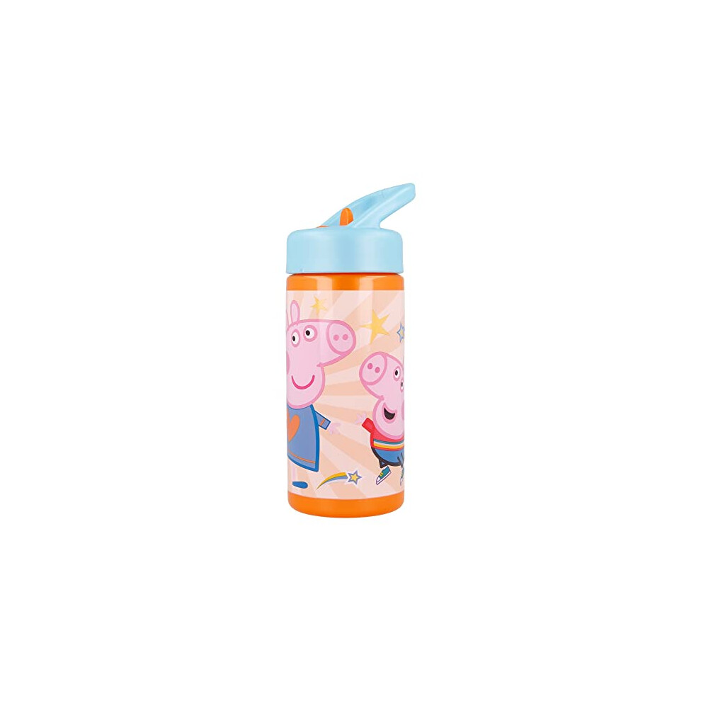 Stor 410 Ml Playground Bottle Peppa Pig Kindness Counts