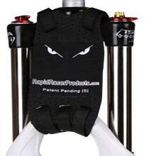 Protezioni sospensioni RRP NeoGuard Evil Eyes - nero/bianco - Nero - M