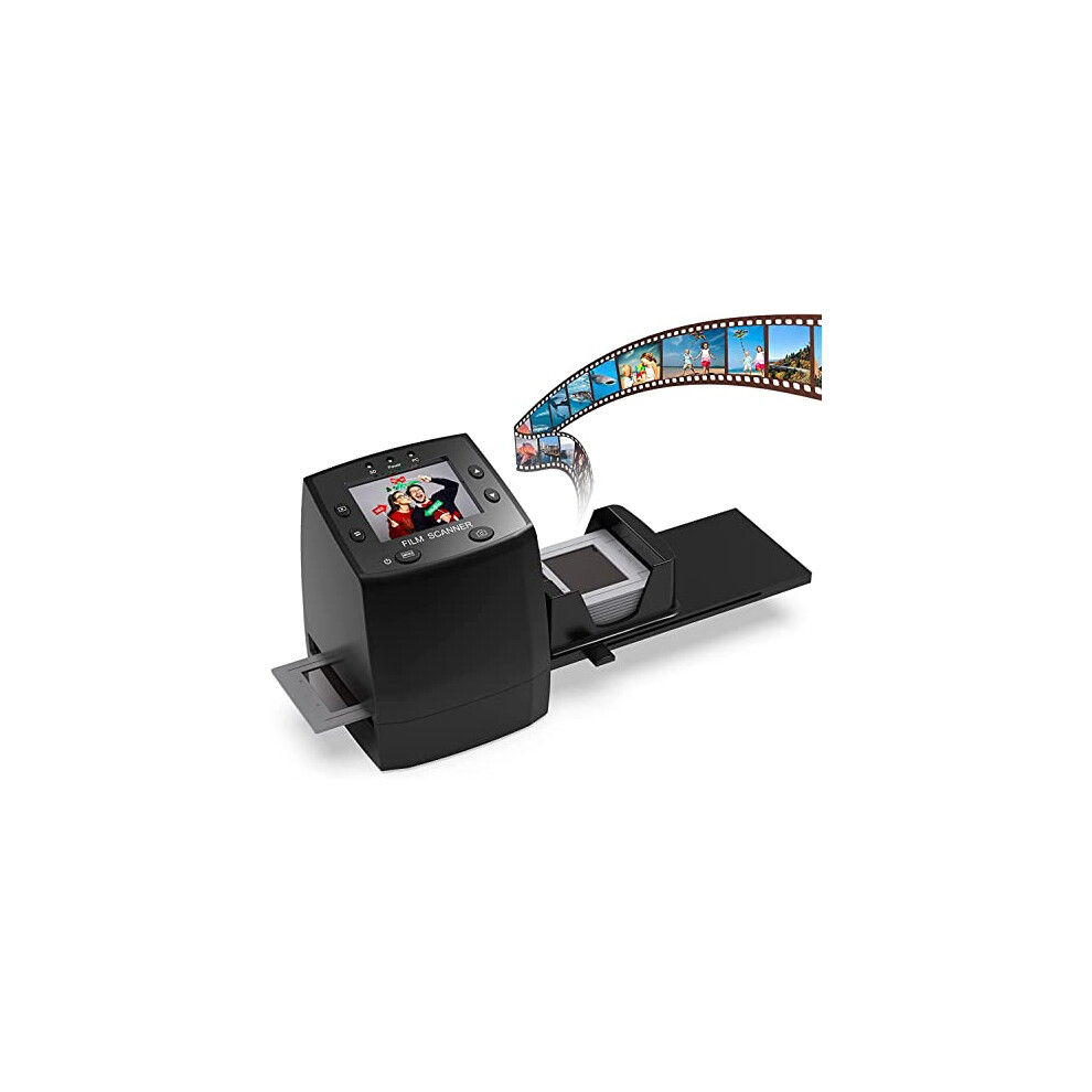 Digitnow!High Resolution 135 Film/Slide Scanner, Slide Viewer And Convert 35Mm Negative Film &Slide To Digital Jpeg Save Into Sd Card With Slide 889743404241