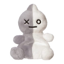Aurora, 61511, BT21 VAN Palm Pal, 5In, Eco-friendly soft toy, Grey - Plush Soft Toy
