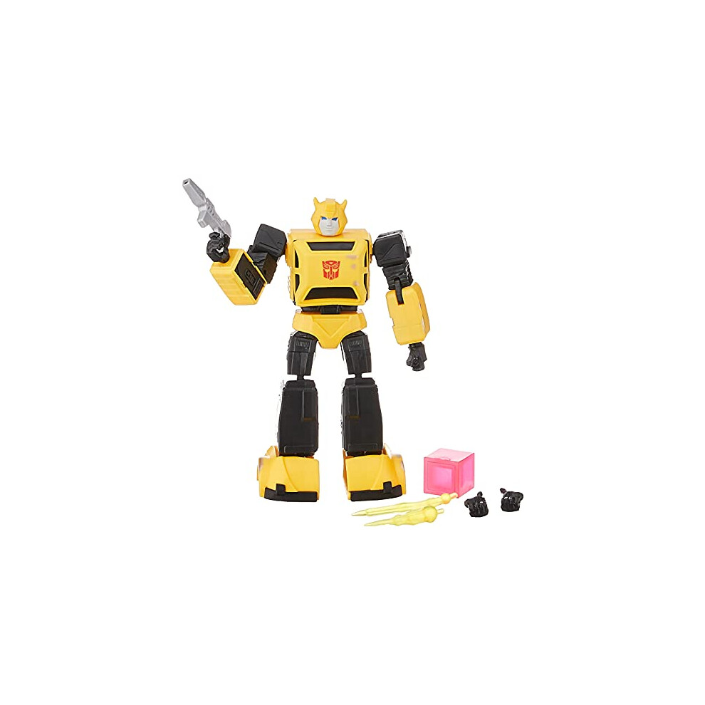 Transformers R.e.d. Robot Enhanced Design The G1 Bumblebee 6-Inch Action Figure For Ages 8 And Up, F0741 Red
