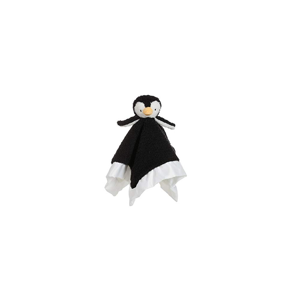 Apricot Lamb Stuffed Animals Soft Comforter Blanket Security Blanket Black Penguin Infant Nursery Character Blanket Luxury Snuggler Plush Lovey For Newborn Baby
