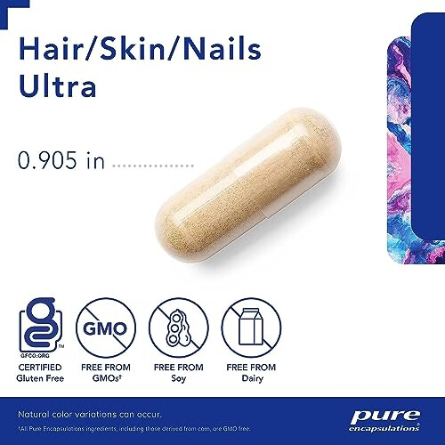 pure encapsulations Hair/Skin/Nails Ultra 60 caps 1