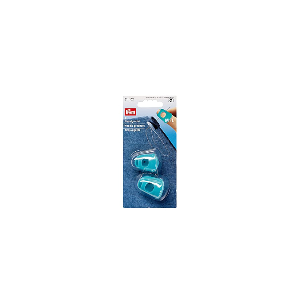 Prym Needle Grabbers, Silicone, Turquoise, 14 X 7 X 2 Cm
