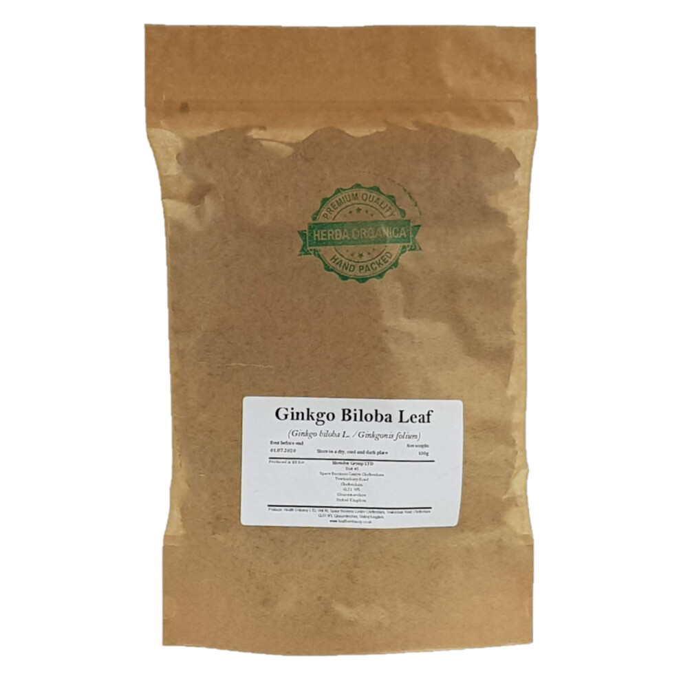 Herba Organica - Ginkgo Biloba Leaf - Ginkgo Biloba L - Ginkgo, Gingko (100G)